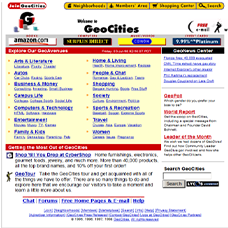 1994 Geocities Website